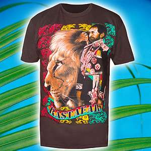   Rastafari Rasta Africa Lion Of Judah Reggae T Shirt Marley Jamaica HIM