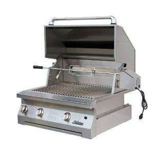   All Convection Propane Gas Grill With Rotisserie Patio, Lawn & Garden