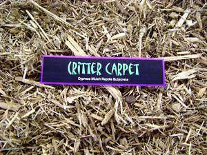 CRITTER CARPET Cypress Reptile Bedding Substrate 16 QT  
