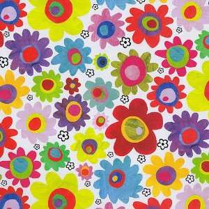   Printed Paper  Flower Power 20x27 Inch Sheet Arts, Crafts & Sewing