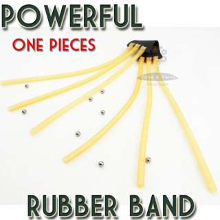 PCS Six Strips Rubber Band ELASTICA For Slingshot NEW  