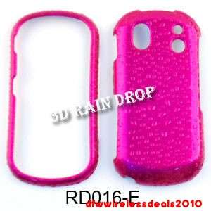 FOR SAMSUNG INTENSITY II CASE COVER SKIN 3D RAIN HOT PINK  