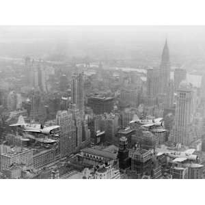  U.S. Navy Observation Planes Fly Over New York City 