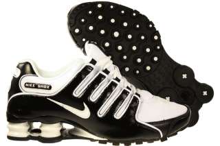 New Womens Nike Shox NZ Running Shoes Sneakers Black/White 314561 090 