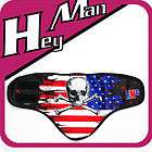 Motorcycle Triangle Skull Neckerchief Mask Face Warmers Tube 