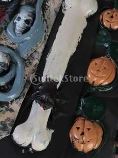 Halloween Mens Ghost Clothes Accessories Skull Pattern Decroration 