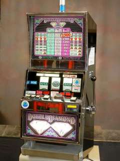 IGT Slot Machine, Double Diamond, Dollar Token, 3cn 1ln, 3 Reel, Sound 