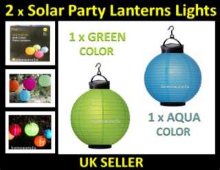 Solar LED Lights Mosaic Garden Sphere 4 Color Change  