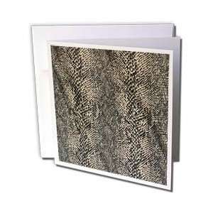   Python Snake Print   Greeting Cards 12 Greeting Cards with envelopes