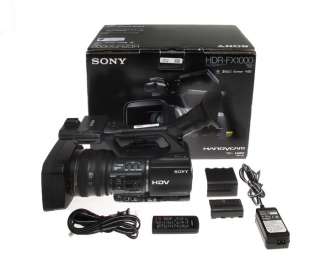 Sony HDR FX1000 Handycam HDV Camcorder  