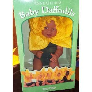   : Anne Geddes 15 African American Baby Daffodils Doll: Toys & Games
