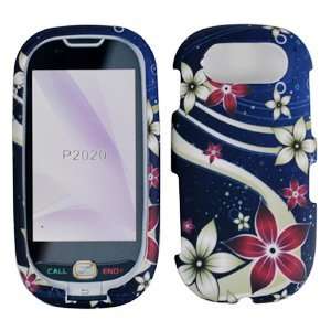 Brown Red Galaxy Flower Design Rubberized Snap on Hard Skin Shell 