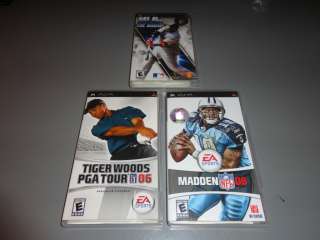   Show 06 PGA Tour Tiger Woods Complete PSP Playstation Game Lot  