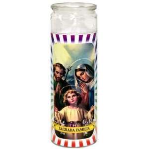 Religious Candle Sagrada Familia Case Pack 12   715534 