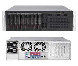 This is a NEW Supermicro 6036T TF 8 Bay Base System with a 3 Year 
