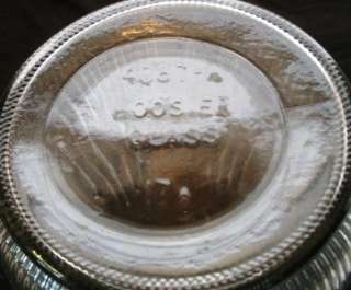 Hoosier Glass Large Clear Glass Vases 4087 8 4087 A  
