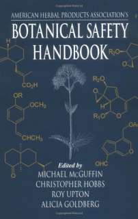   Herbal Products Associations Botanical Safety HandbookBooks