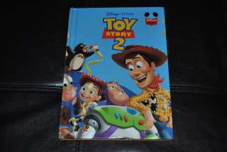 Toy Story 2 Hardcover Original 1999 Disney Wonderful World of Reading 
