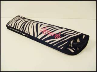 ZEBRA TRAVEL CASE for Flat Hair Iron, Pouch.  