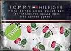 Tommy Hilfiger MORGAN HILL CHERRIES TWIN XL Sheet Set _ NIP