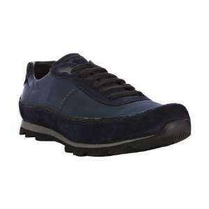  Prada Sport blue nylon and suede detail sneakers 