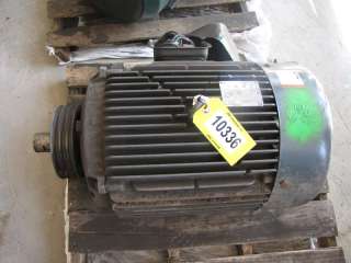 USED EMERSON 60 HP ELECTRIC MOTOR, THREE PHASE  