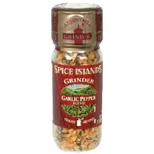 Spice Island S I Garlic Pepper Grinder 2.7 OZ  Grocery 