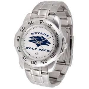   Wolf Pack NCAA Sport Mens Watch (Metal Band): Sports & Outdoors