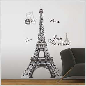   TOWER BiG 56 wall Stickers Mural PARIS Room Decor Vinyl Decals  