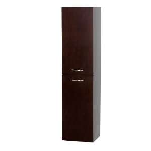   Accara Wall Storage Cabinet Color   Espresso Furniture & Decor