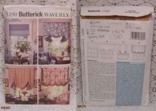   WINDOW TREATMENT PATTERNS CURTAINS, SEWING PATTERNS FOR DUMMIES  