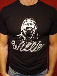 Willie Nelson t shirt vintage merle haggard tour