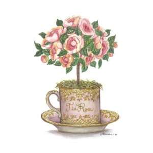 Tea Topiary 5 Poster Print 