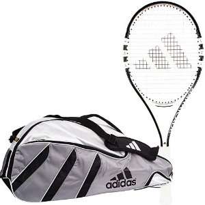 Adidas Barricade Tour Light Tennis Racquet Bag Bundle  