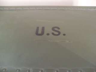 US MILITARY ARMY FIELD BARBER KIT CHEST BOX M 1944 UNITED STATES TRUNK 