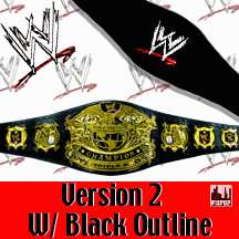 WWE Ultra Deluxe Undisputed Version 2 Heavyweight BELT  