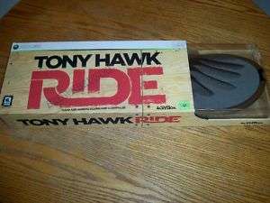 Tony Hawk Ride Bundle Game & Skateboard Xbox 360 NEW 047875837850 