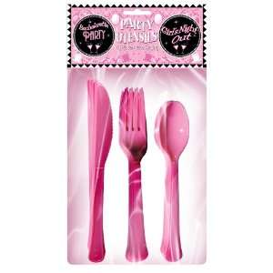  Hott Products Party Utensils Bachelorette & GNO, 4 Pack 