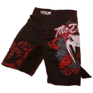  Venum Lyoto Machida UFC 140 MMA Fight Shorts   Black 