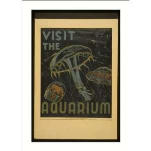  WPA Poster (M) Visit the aquarium