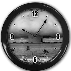  Atomic bomb blast Wall Clock Black Great Unique Gift Idea 
