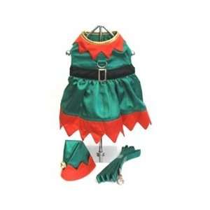  Elf Girl Harness Dress with Matching Hat and Leash 