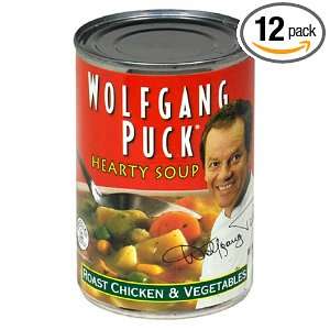 Wolfgang Puck Roasted Chicken & Vegetables Soup, 14.5 Ounce Cans (Pack 