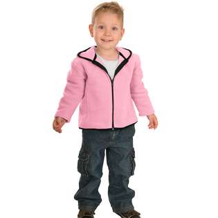 Precious Cargo Toddler R, Tek Fleece Full Zip Jacket, 2 T, Candy Pink 